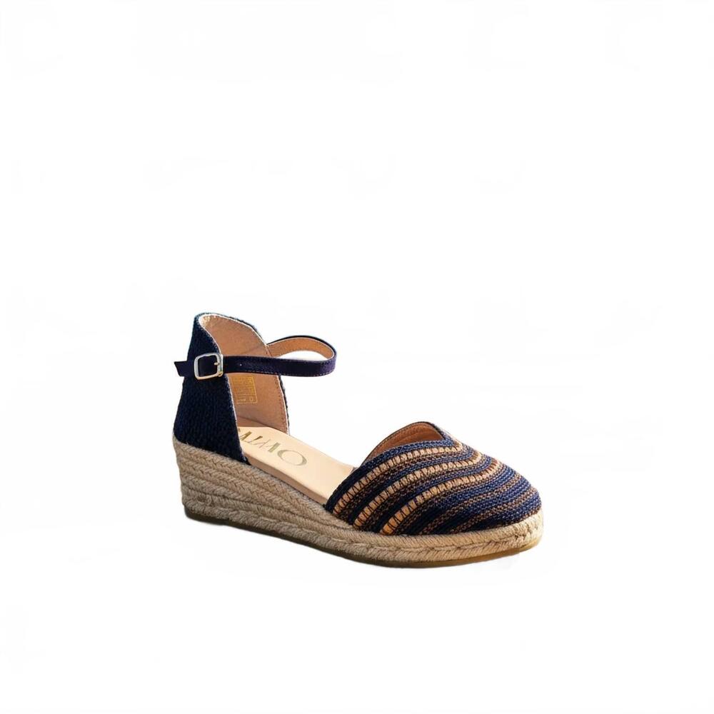 NEW GAIMO women's nil espadrille sandal in marino